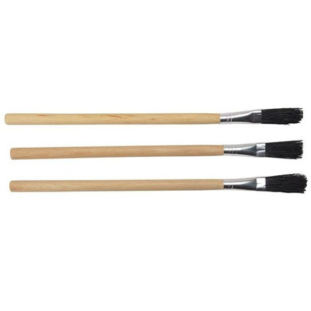 Picture of MONUMENT 3015M FLUX BRUSHES ( 3) WOODEN HANDLE