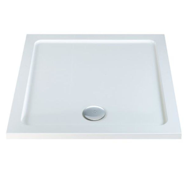 Picture of REFLEXION 40MM 900X900MM SQUARE SHOWER TRAY INC WASTE