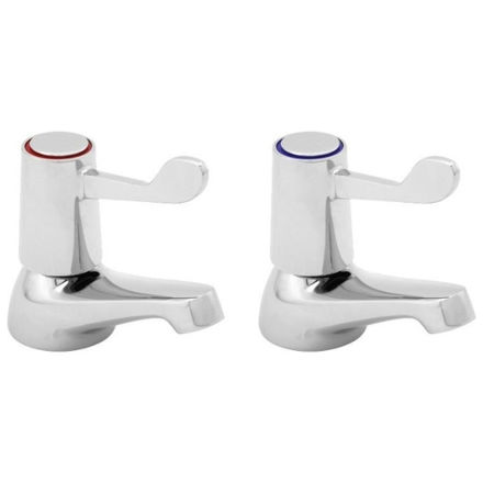Picture of DLT101 DEVA LEVER ACTION BASIN TAPS CHROME