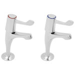 Picture of DLT103 DEVA LEVER ACTION HIGH NECK SINK
TAPS CHROME
