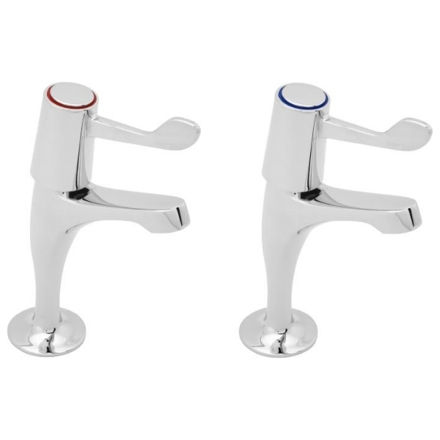 Picture of DLT103 DEVA LEVER ACTION HIGH NECK SINK
TAPS CHROME
