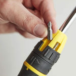 Picture of STANLEY MULTIBIT RATCHETING SCREWDRIVER+10 B
