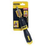 Picture of STANLEY MULTIBIT RATCHETING SCREWDRIVER+10 B