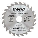 Picture of TREND CRAFTPRO SAW BLADE 184MM X 24T X 30MM