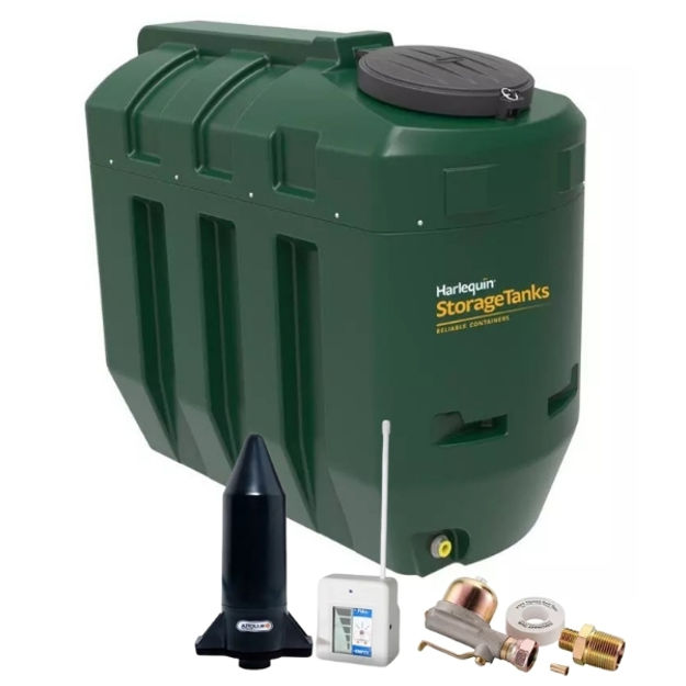 Picture of HARLEQUIN OIL TANK 1100ITE BUNDED SLIMLINE
C/W IT1000 TANKPACK
