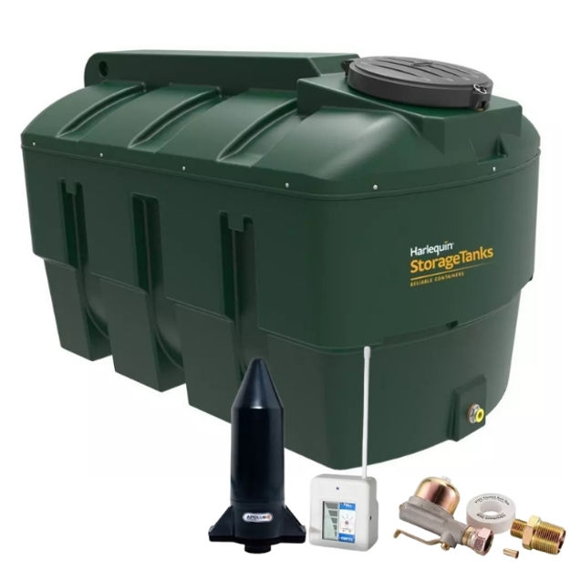 Picture of HARLEQUIN OIL TANK 2000ITE BUNDED HORIZONT
C/W IT1000 TANKPACK
