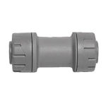Picture of POLYPLUMB STRAIGHT COUPLER 10MM