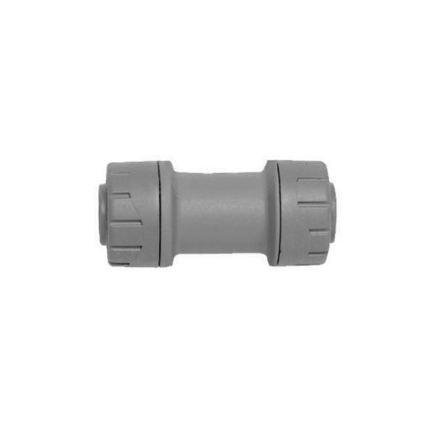 Picture of POLYPLUMB STRAIGHT COUPLER 22MM