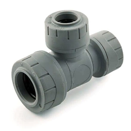 Picture of POLYPLUMB REDUCED TEE 22 X 15 X 15MM