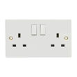 Picture of 2GANG 13AMP SWITCHED
 SOCKET
SOCKET SP