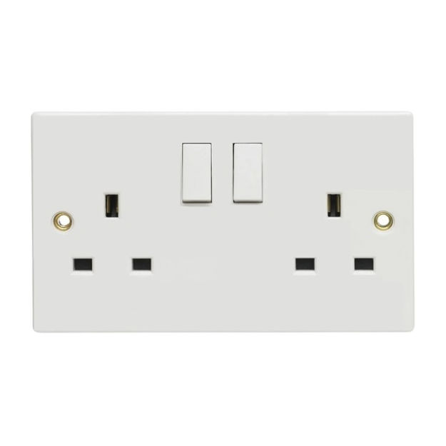 Picture of 2GANG 13AMP SWITCHED SOCKET
SOCKET SP