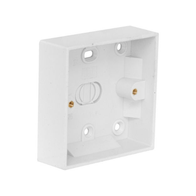 Picture of SINGLE PLASTIC PATTRESS BOX 25MM