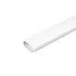 Picture of 12.5MM OVAL CONDUIT WHITE 2.44M
