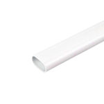 Picture of 12.5MM OVAL CONDUIT WHITE 2.44M