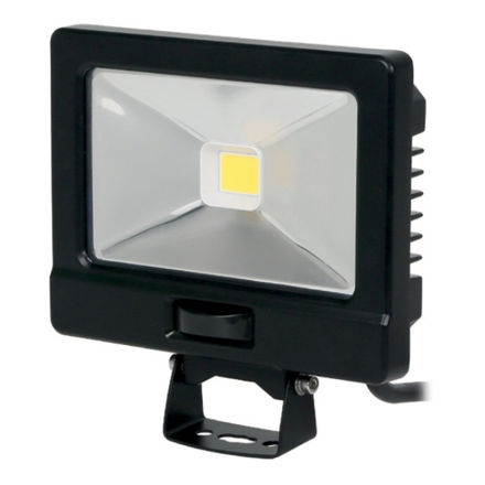 Picture of LUCECO ECO SLIMLINE FLOODLIGHT 1600 LUMENS 20W BLACK