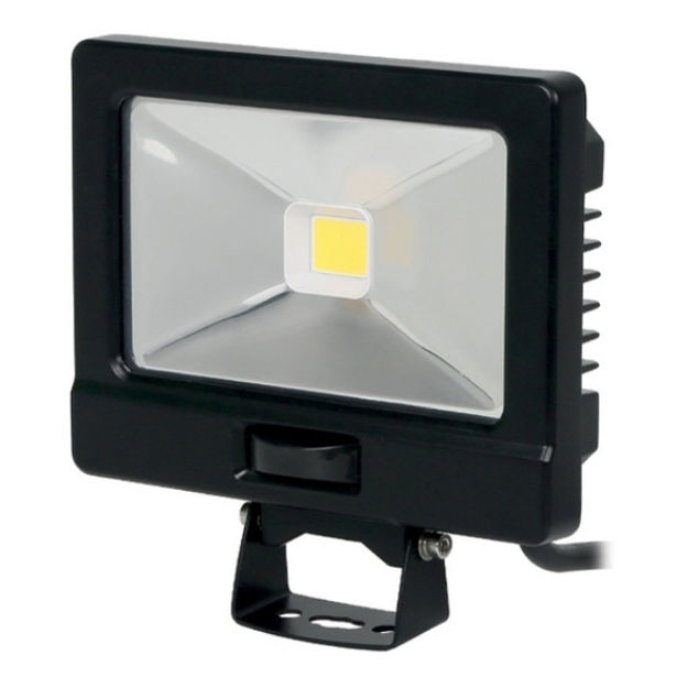 Picture of LUCECO ECO SLIMLINE FLOODLIGHT 1600 LUMENS 20W BLACK