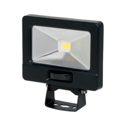 Picture of LUCECO ECO SLIMLINE PIR FLOODLIGHT 800 LUMENS 10W BLACK
