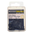 Picture of 7MM BLACK ROUND CABLE CLIPS (PACK OF 12)