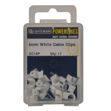 Picture of 5MM WHITE CABLE CLIPS (PACK OF 17)