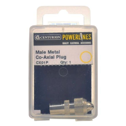 Picture of MALE METAL CO-AXIAL PLUG
