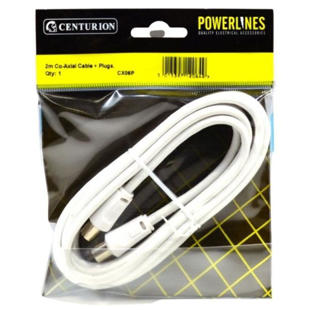 Picture of 2M CABLE & PLUGS CO-AXIAL CABLE