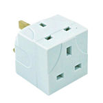 Picture of 13 AMP 2 WAY UNFUSED ADAPTOR