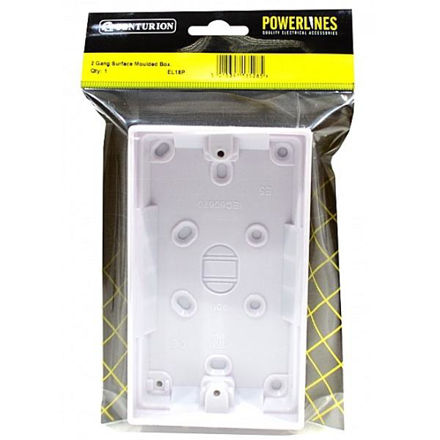 Picture of 2 GANG 25MM DEEP SURFACE MOUNTED BOX
