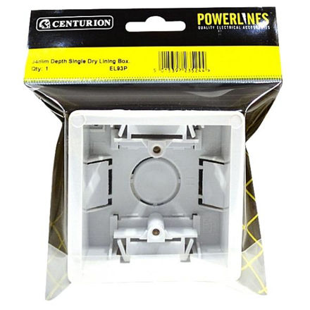 Picture of 34MM DEPTH SINGLE DRY LINING BOX