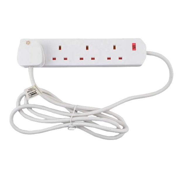 Picture of EXTENSION LEAD - 4 GANG - 2M