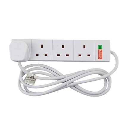 Picture of 2M 4 GANG SURGE EXTENSION LEAD