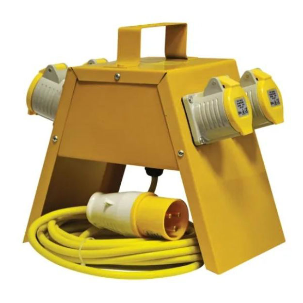 Picture of FAITHFULL 110V 4 WAY SPLITTER BOX