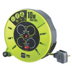 Picture of LUCECO PRO-XT CASSETTE REEL EXTENSION CABLE 4 SOCKET 10MTR 240V