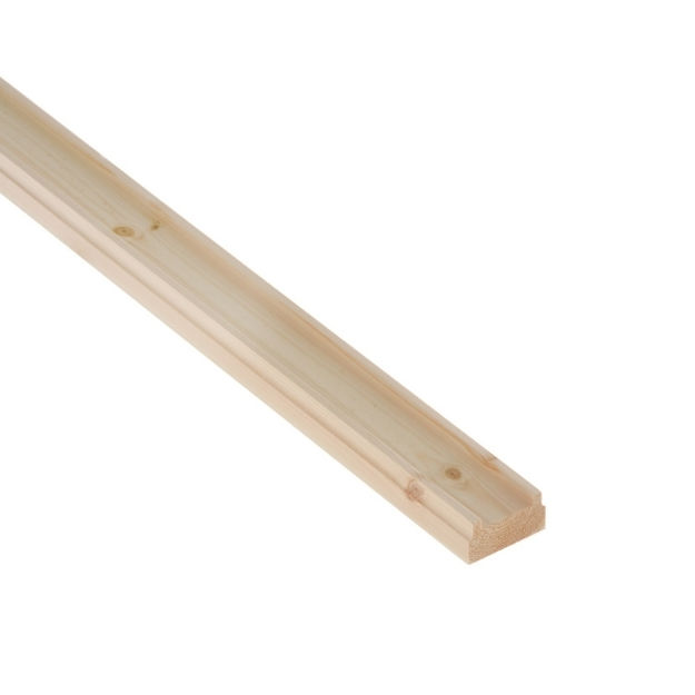 Picture of Pine Baserail 2.4mtr 41mm