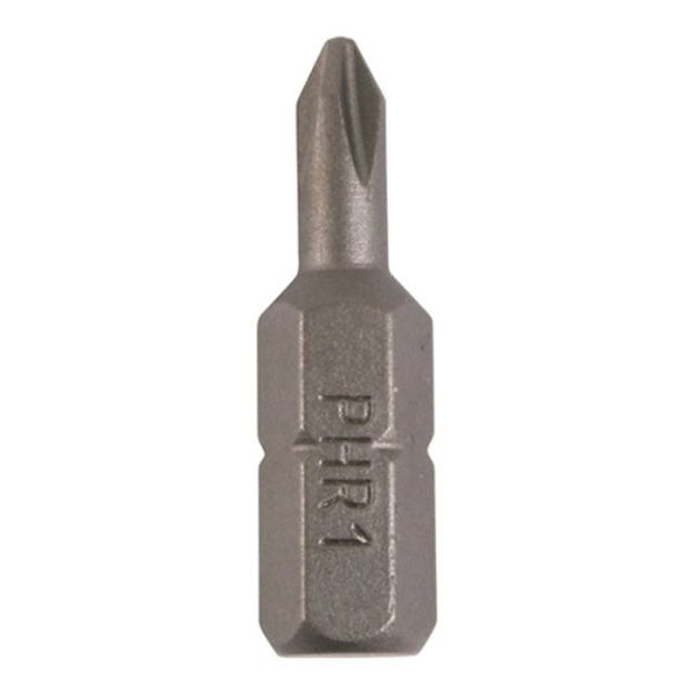 Picture of PHILLIPS 1 25MM DRIVER BITS (10)