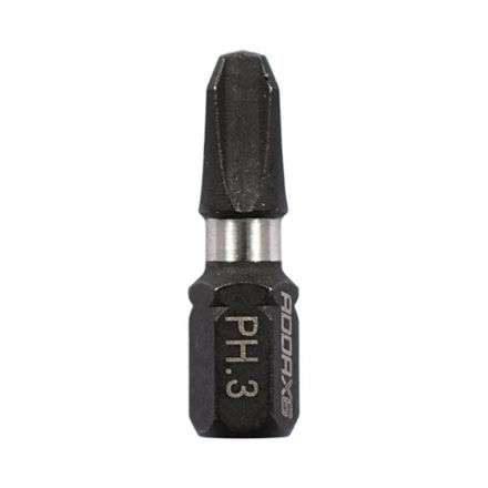 Picture of IMPACT PHILLIPS 3 25MM DRIVER BITS (10)