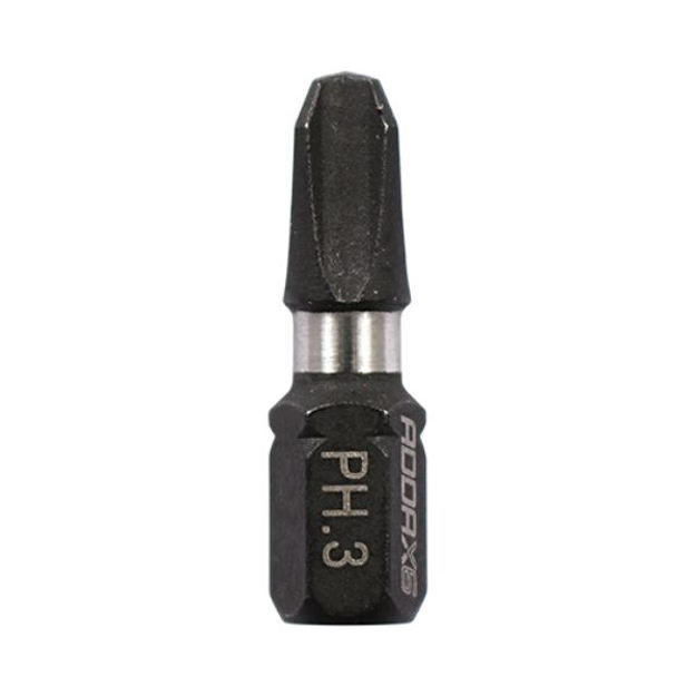 Picture of IMPACT PHILLIPS 3 25MM DRIVER BITS (10)