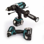 Picture of MAKITA DLX2145TJ 18V COMBI DRILL & IMPACT DRIVER TWIN PACK 2 X 5AMP BATTERIES