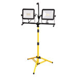 Picture of FAITHFULL 240V LED TWIN HEAD TRIPOD SITELIGHT