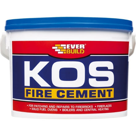 Picture of EVERBUILD KOS BLACK FIRE CEMENT 1KG