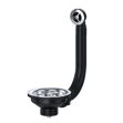 Picture of VIVA BASKET STRAINER WASTE WITH ROUND OVERFLOW STAINLESS STEEL
