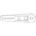 Picture of VIVA CISTERN LEVER ARM