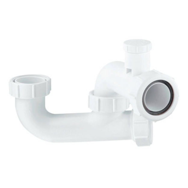Picture of SM10V 11/2"" 50MM BATH TRAP ANTI SYPHON