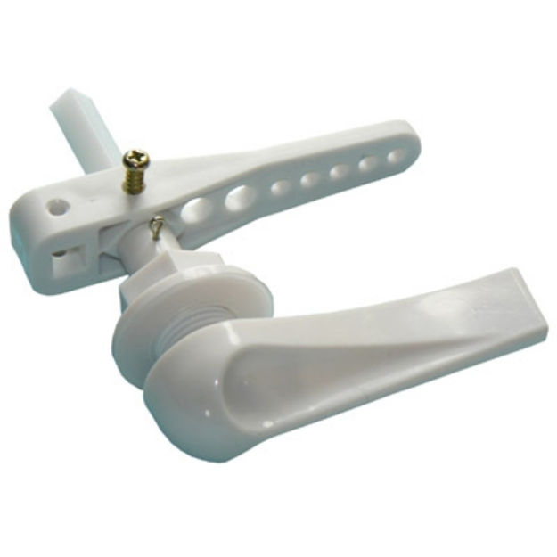 Picture of PRIMAFLOW WHITE PLASTIC CISTERN HANDLE