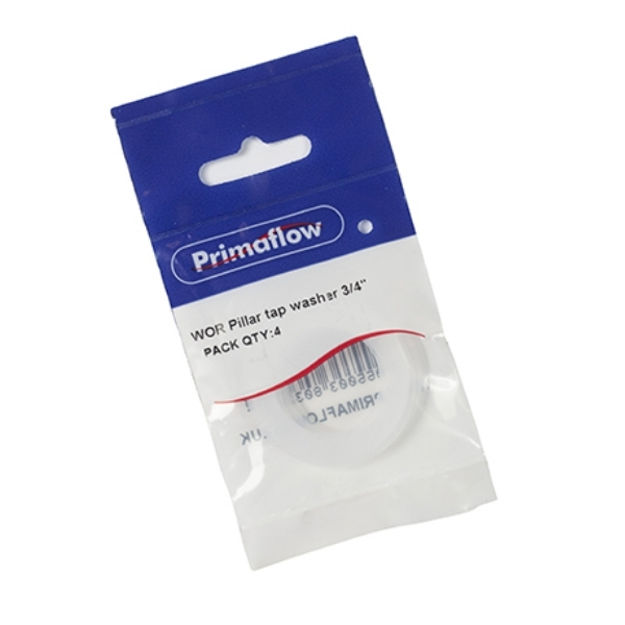 Picture of PRIMAFLOW PILLAR TAP WASHER 3/4" (4 PACK)