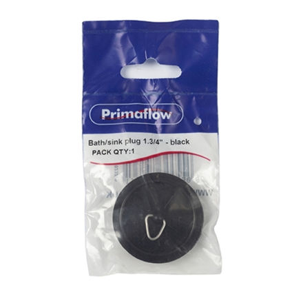 Picture of PRIMAFLOW BATH/SINK PLUG BLACK 1 3/4"