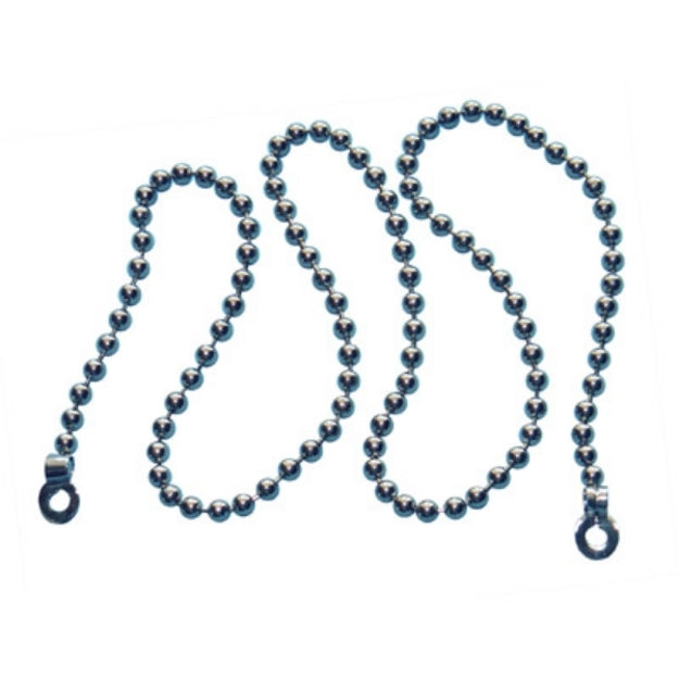 Picture of PRIMAFLOW CHROME BATH CHAIN 18"