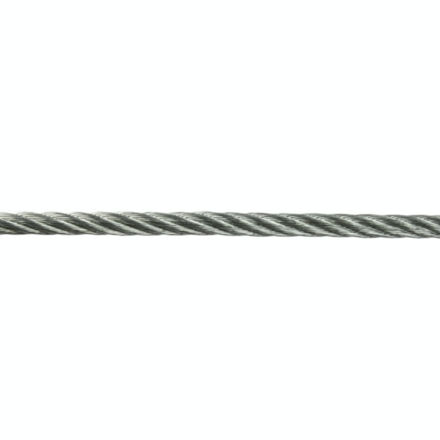 Picture of 3834022 2MM (3/32"")GALV WIRE ROPE PER MTR