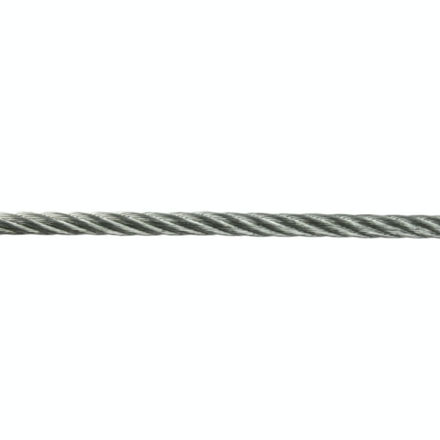 Picture of 3834032 3MM (1/8"")GALV WIRE ROPE PER MTR
