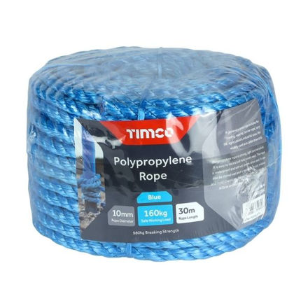 Picture of BLUE POLY ROPE 10MM X 30M COIL