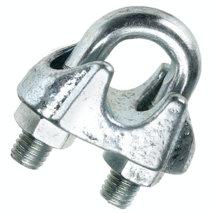 Picture of 3449952 5MM (3/16"")BZP WIRE ROPE GRIPS 4PK